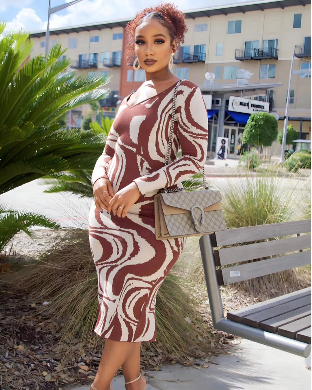 fall sweater dress outfits 2026 Abstract Knit Patterns That Feel Sophisticated Without Trying Too Hard