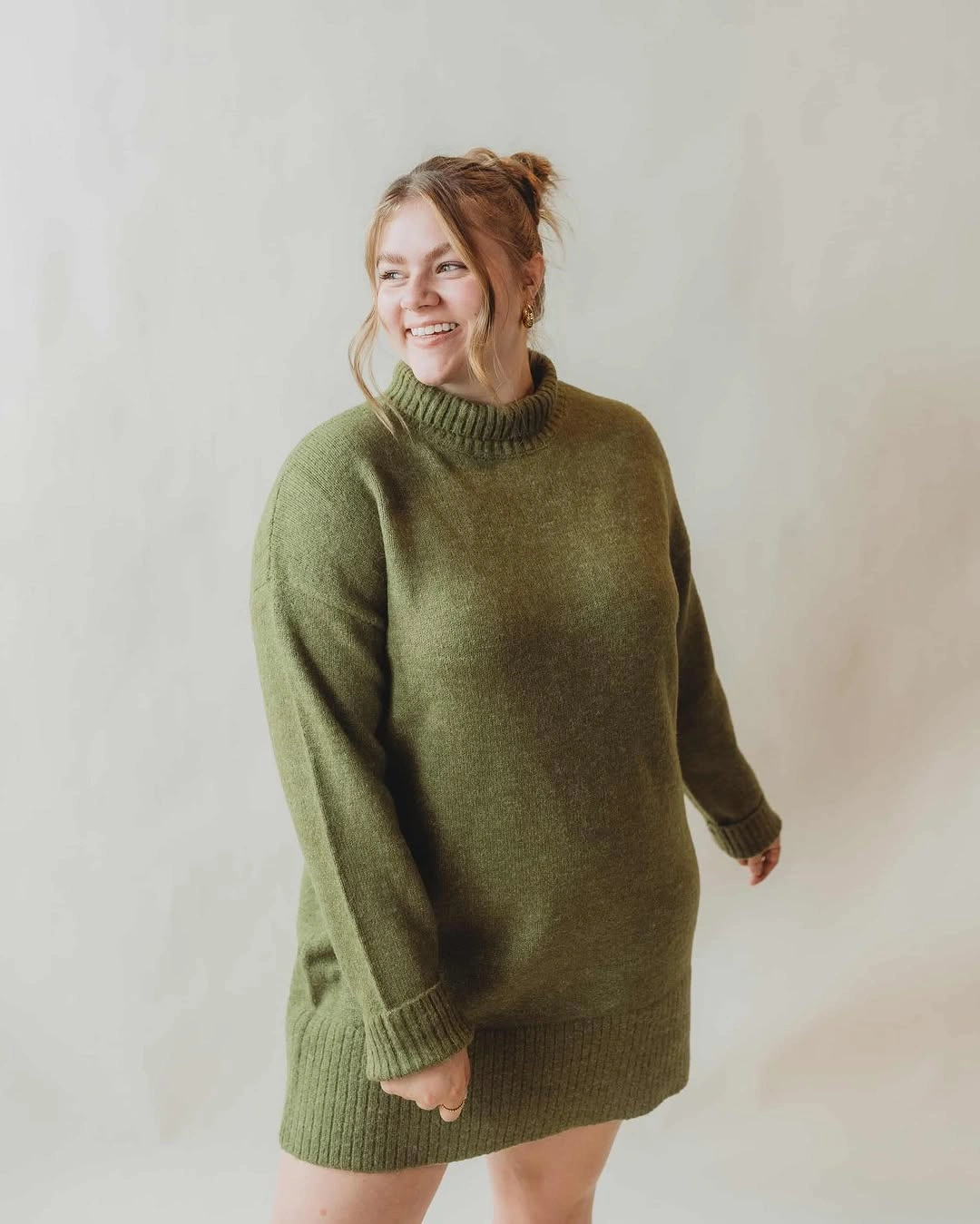 fall sweater dress outfits 2026 Relaxed Olive Sweater Dresses That Make Everyday Dressing Effortless