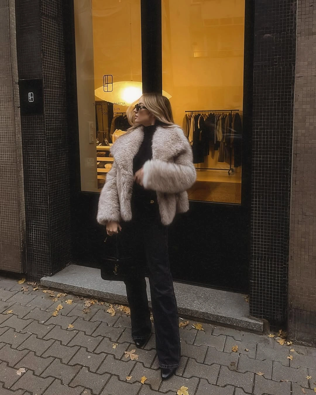 faux fur jacket Elegant Cream Layers That Never Feel Overdone
