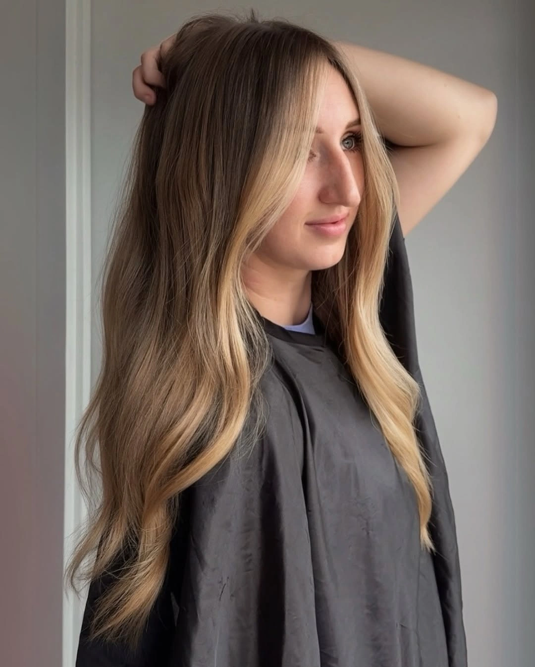 Hair Lowlights: Color Ideas and Inspiration Soft Honey Bronde With Seamless Shadow Lowlights