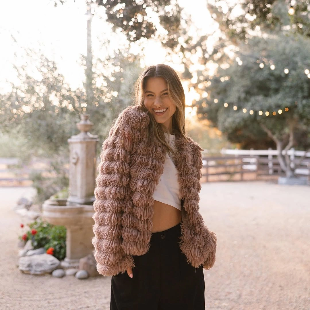 shaggy jacket Soft Neutral Layers That Feel Cozy Without Looking Heavy
