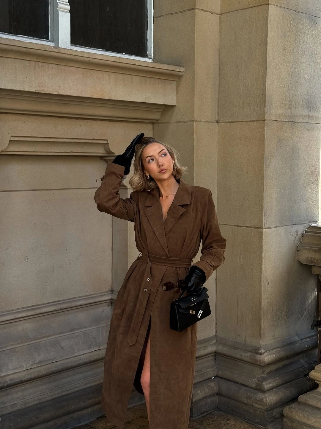 Trench coat fall outfits 2026 Rich Chocolate Layers That Feel Instantly Luxurious
