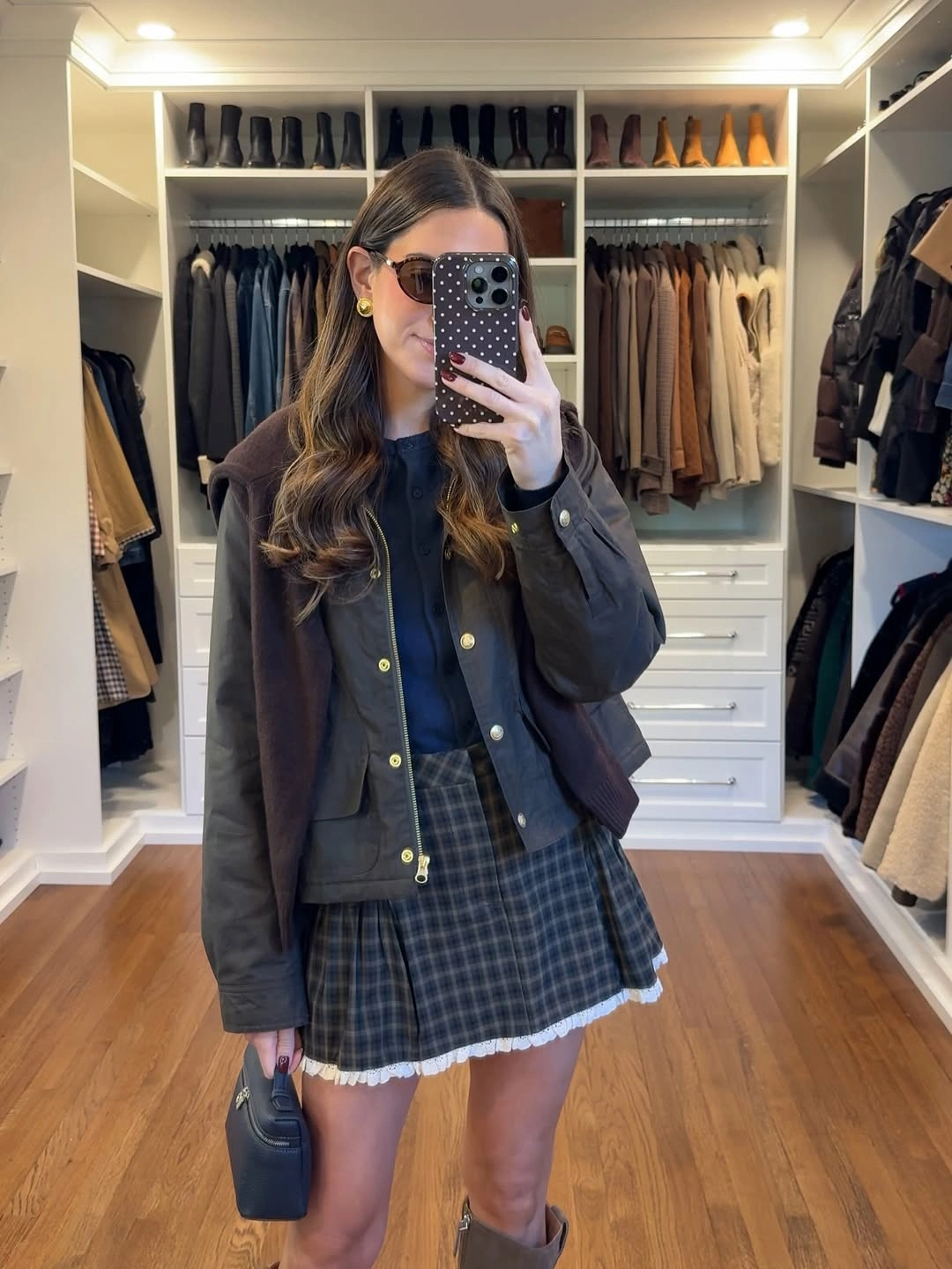 what are must-have fall outfits for 2026 The Modern Heritage Look with a Plaid Mini Skirt