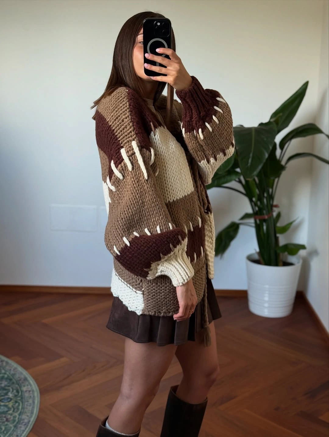 what are must-have fall outfits for 2026 Chunky Knit Cardigans Pair Beautifully with Mini Skirts