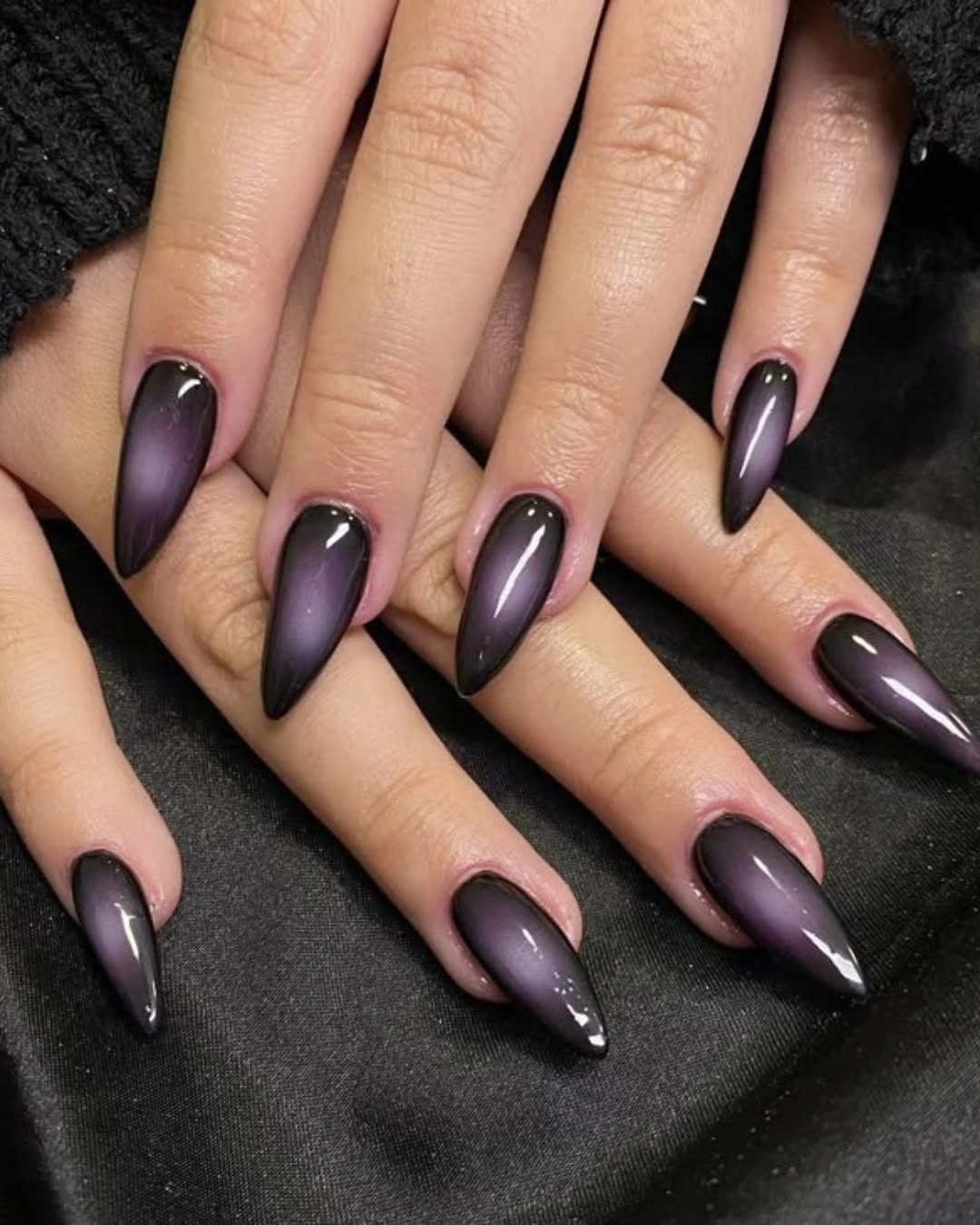 Smoky Plum with a Muted Lilac Center